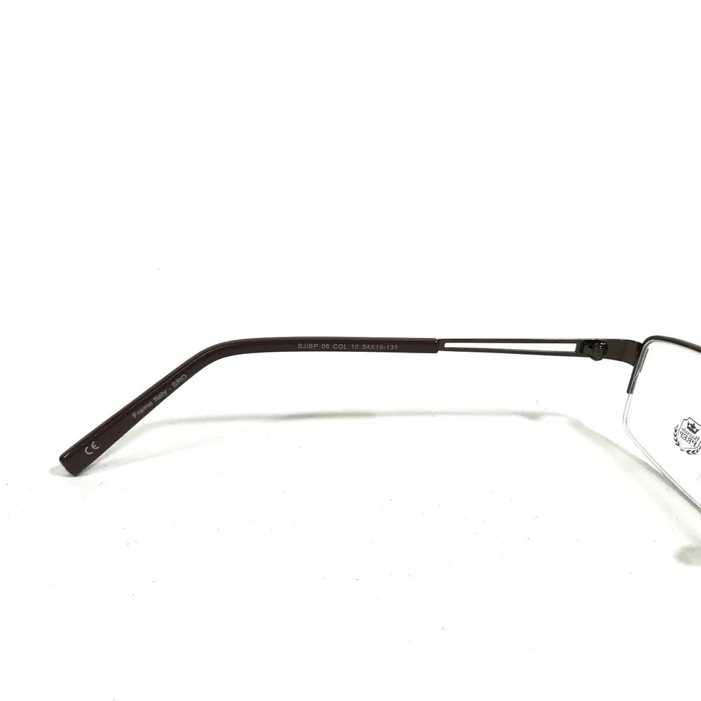 Bayside Prep SJ/BP 06 COL 10 Eyeglasses Frames Brown Rectangular 54-19-135